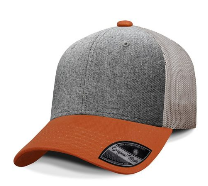 GORRA EXPLOSION CAPS POLVORA FRENTE GRIS JASPE