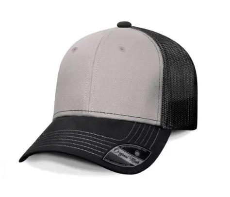GORRA EXPLOSION CAPS POLVORA FRENTE GRIS CLARO