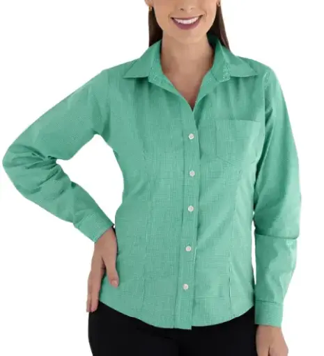 DAM BLUSA DACACHE MICROCUADRO ML