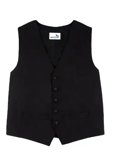 CAB CHALECO UNITAM VESTIR MESERO NEGRO