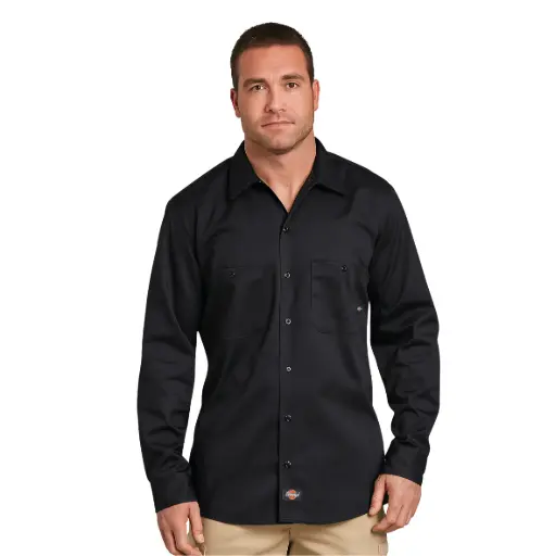 CAB CAMISA DICKIES INDUSTRIAL ALGODON L307 ML